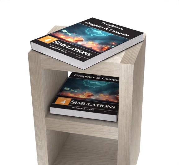 Extra image for Foundations of Graphics & Compute: Volume 4 Simulations (Hardback)